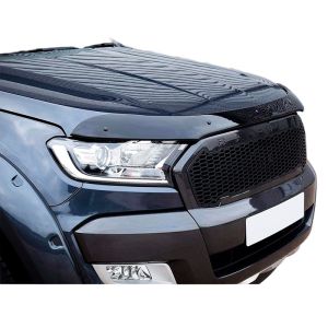 Oneway Motorhaubenschutz Schwarz ABS Plastik Ford Ranger