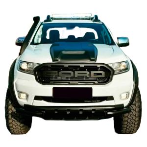 Oneway Lufteinlässe Schwarz ABS Plastik Ford Ranger
