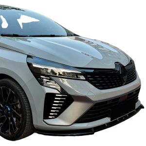 Oneway Vorne Spoilerlippe Schwarz ABS Plastik Renault Clio