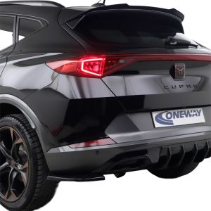 Oneway Hinten Stoßfänger Seitenteile Schwarz ABS Plastik Cupra Formentor