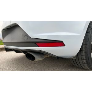 Oneway Hinten Stoßfänger Seitenteile Schwarz ABS Plastik Seat Leon