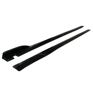 Oneway Seitenschweller Schwarz ABS Plastik