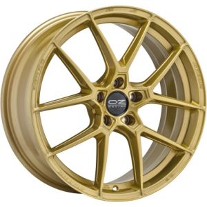 OZ-Racing Estrema GT HLT Felgen 18 Zoll 8J ET48 5x100 Flow Form Race Gold