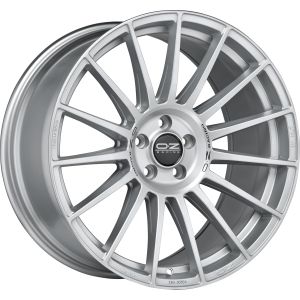 OZ-Racing Superturismo Dakar Felgen 21 Zoll 10.5J ET47.1 5x130 Flow Form Flat Race Silver