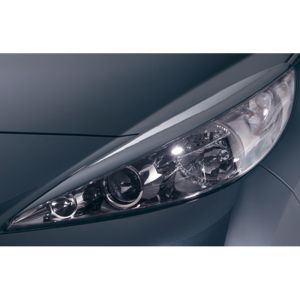 RDX Racedesign Scheinwerferabdeckungen Unbemalt ABS Plastik Peugeot 207