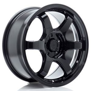 JR-Wheels SL03 Felgen 20 Zoll 9.5J ET15-40 Custom PCD Flow Form Gloss Black