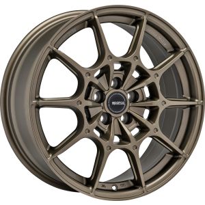 Sparco FF2 Felgen 18 Zoll 8.5J ET30 5x114.3 Flow Form Rally Bronze