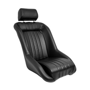 SK-Import Schalensitz Classic Style ZWEITE CHANCE Schwarz Kunstleder
