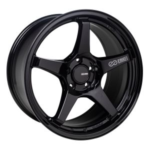 Enkei TS-5 Felgen 18 Zoll 8.5J ET45 5x100 Glanz Schwarz