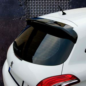 Motordrome Hinten Spoilerverlängerung 3/5 Türer Unbemalt Polyurethan Peugeot 208