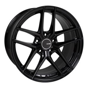 Enkei TY5 Felgen 18 Zoll 8.5J ET50 5x114.3 Glanz Schwarz