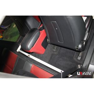 Ultra Racing Center Floor Strebe 2 Punkt Weiss Stahl Hyundai Genesis