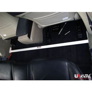 Ultra Racing Center Floor Strebe 2 Punkt Weiss Stahl Honda Civic