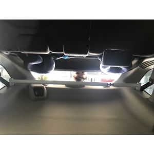 Ultra Racing Domstrebe 2 Point C-Pillar Weiss Stahl Honda Jazz