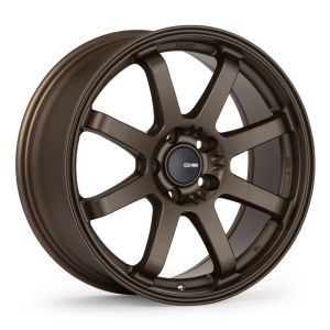 Enkei Vanquish Felgen 18 Zoll 9.5J ET45 5x120 Flat Bronze