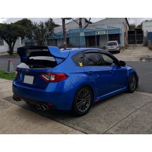 CarbonWorks Spoiler Varis Style Version 1 Unbemalt Carbon Subaru Impreza