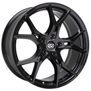 Enkei Vulcan Felgen 19 Zoll 8J ET35 5x114.3 Glanz Schwarz