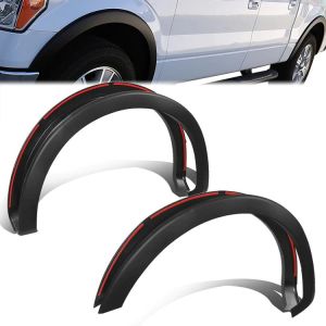 ABS Dynamics Vorne und Hinten Kotflügelverbreiterung Flaches Schwarz ABS Plastik Ford F150