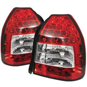 Sonar Rücklicht LED Rotes Glas Honda Civic