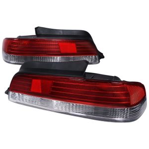 SK-Import Rücklicht Chrom Gehäuse Rotes Glas Honda Prelude