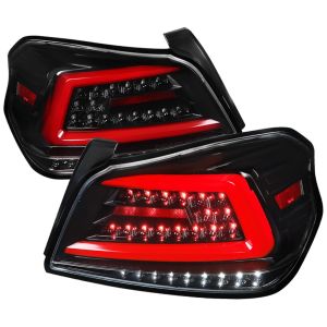 SK-Import Hinten Rücklicht LED Schwarzes Gehäuse ABS Plastik Subaru Impreza