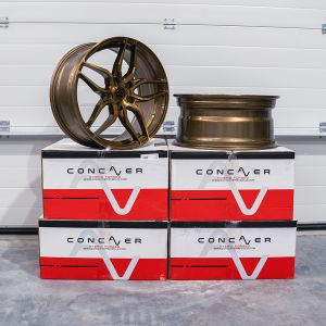 Concaver CVR3 ZWEITE CHANCE 2x 19x8.5 ET35 / 2x 19x9.5 ET40 5x120 Platinum Bronze