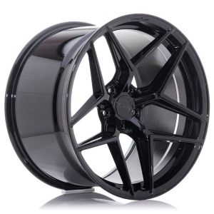 Concaver CVR2 Felgen 19 Zoll 8J ET20-40 Custom PCD Leistung Konkav Flow Form Platinum Black