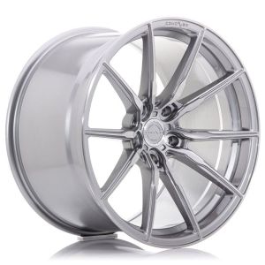 Concaver CVR4 Felgen 22 Zoll 9.5J ET35 Custom PCD Tief konkav Flow Form Brushed Titanium