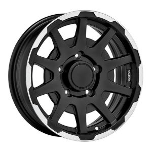 Sparco Dakar Felgen 16 Zoll 5.5J ET5 5x139.7 Flat Black