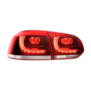 SK-Import Rückleuchten R Style Rotes Glas Volkswagen Golf