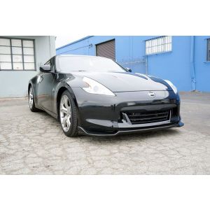 PU Design Vorne Spoilerlippe INGS Style Schwarz Polyurethan Nissan 370Z Pre Facelift