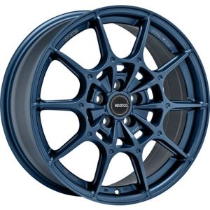 Sparco FF2 Felgen 18 Zoll 8J ET40 5x114.3 Flow Form Flat Blue