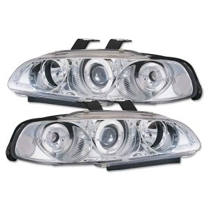 Sonar Scheinwerfer Angel Eyes Chrom Gehäuse Honda Civic