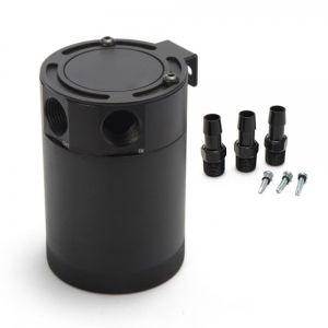 SK-Import Öltank Schwarz Aluminium