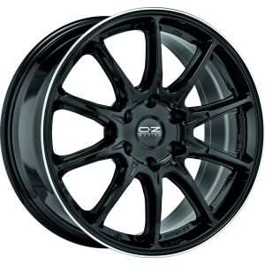 OZ-Racing Hyper XT HLT Felgen 22 Zoll 9J ET42 5x108 Glanz Schwarz Machined