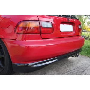 PU Design Hinten Spoilerlippe Type R Style Schwarz Polyurethan Honda Civic