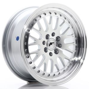 JR-Wheels JR10 Felgen 16 Zoll 7J ET30 4x100,4x108 Silver Machined Face