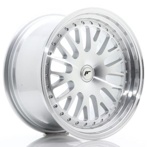 JR-Wheels JR10 Felgen 18 Zoll 9.5J ET20-40 Custom PCD Silver Machined Face