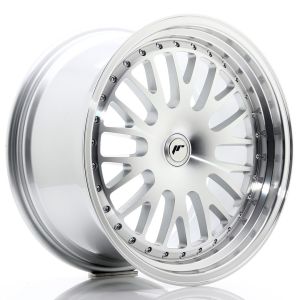 JR-Wheels JR10 Felgen 19 Zoll 9.5J ET20-35 Custom PCD Silver Machined Face