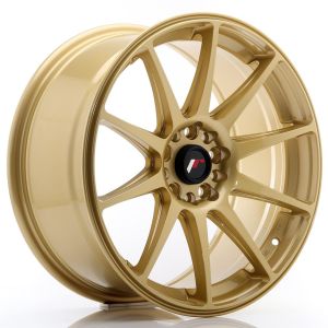 JR-Wheels JR11 Felgen 18 Zoll 8.5J ET35 5x100,5x108 Gold