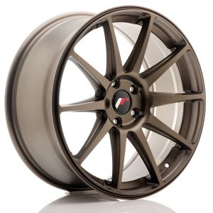 JR-Wheels JR11 Felgen 19 Zoll 8.5J ET42 5x112 Flat Bronze