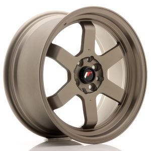 JR-Wheels JR12 Felgen 17 Zoll 8J ET33 4x100,4x114.3 Flat Bronze