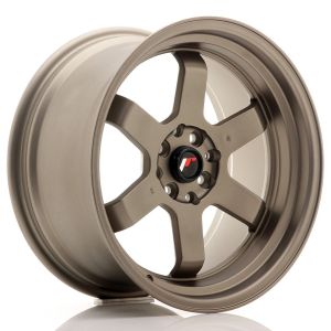 JR-Wheels JR12 Felgen 17 Zoll 9J ET25 4x100,4x114.3 Flat Bronze