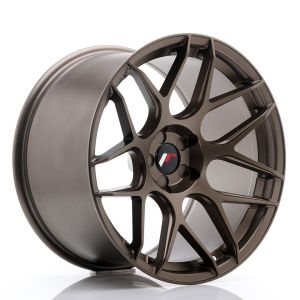 JR-Wheels JR18 Felgen 19 Zoll 11J ET15-30 Custom PCD Flat Bronze