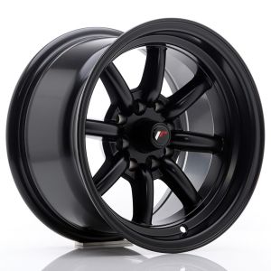 JR-Wheels JR19 Felgen 14 Zoll 8J ET-13 4x100,4x114.3 Flat Black