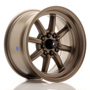 JR-Wheels JR19 Felgen 15 Zoll 8J ET0 4x100,4x108 Flat Bronze