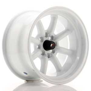 JR-Wheels JR19 Felgen 15 Zoll 9J ET-13 4x100,4x114.3 White