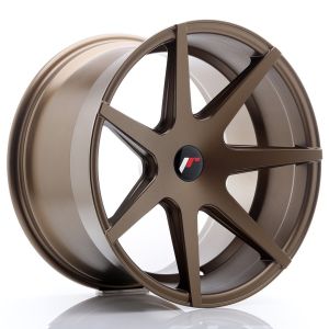 JR-Wheels JR20 Felgen 19 Zoll 11J ET25-40 Custom PCD Flat Bronze