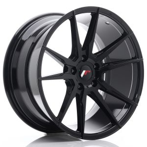 JR-Wheels JR21 Felgen 19 Zoll 9.5J ET20 5x120 Gloss Black