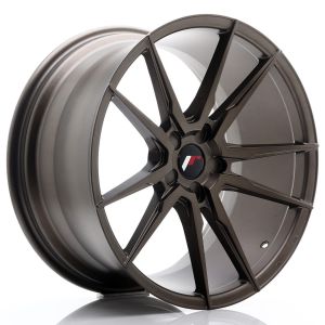 JR-Wheels JR21 Felgen 20 Zoll 10J ET20-40 Custom PCD Flat Bronze